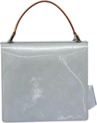 Louis Vuitton Pre-owned Canvas Handbag - Dames - Vintage Handtas - Grijs - ONE Size - Vintage