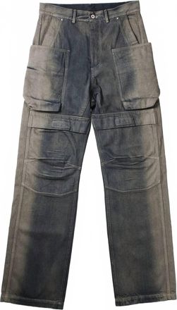 Rick Owens Mens Stefan Cargo Pant In Darkdust Degrade