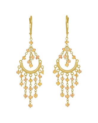 Jewelmak 14K Gemstone Earring