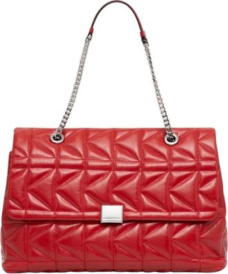 Karl Lagerfeld Donna, Borse, Rosso, Taglia unica, new