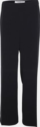 Marina Rinaldi Navy Blue Crepe Trousers