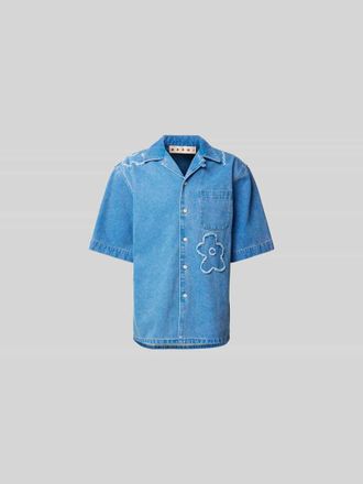 Marni Relaxed Fit Jeanshemd aus Baumwolle in Blau, Gr&ouml;&szlig;e 46
