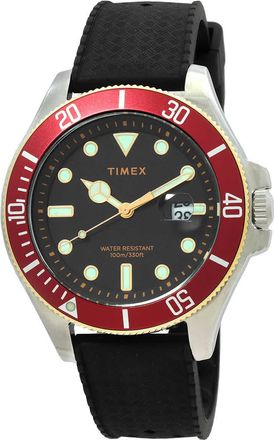 Timex Harborside Coast Quartz Black Dial Mens Watch TW2V27300