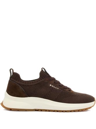 Bally Outline sneakers - men - Wool/Acrylic/Fabric/Rubber - 42 - Brown