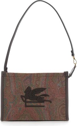 Etro Tassen, Dames, Bruin, ONE Size, Katoen, Arnica Pouch