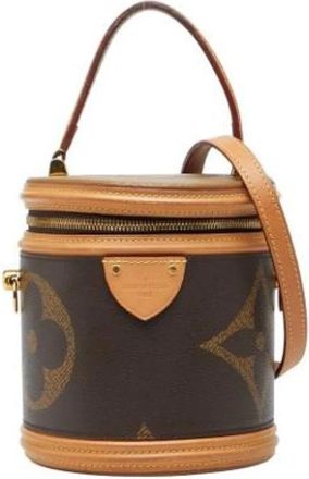Louis Vuitton Pre-owned Bucket Bags, female, Brown, Size: ONE SIZE Pre-owned Bucket Bag