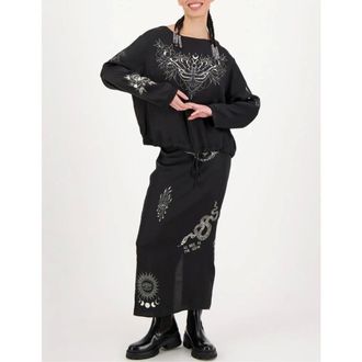 Me369 Midi Skirts, female, Black, Size: XS Midi Skirt 224L60372