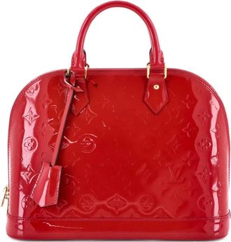Louis Vuitton Alma Handbag Monogram Vernis PM satchel - Roze
