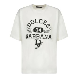 Dolce & Gabbana Heren, Tops, Wit, Maat: XL Katoen