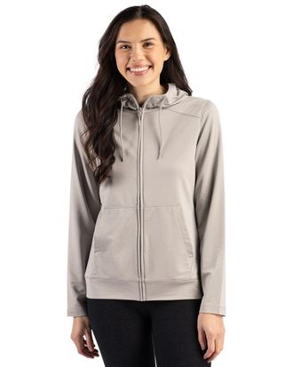 Clique Dash Recycled Womens Full Zip Hooded Sweatshirt
