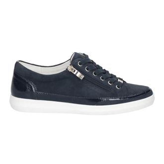 Caprice Schoenen, Dames, Blauw, 37 EU, Leer, Sneakers