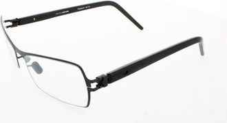 Mykita CONCORD-TALULLA-BLACK-BLACK Demo Horn Unisex Eyeglasses CONCORD-TALULLA 060 54