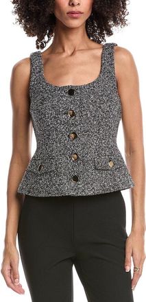 Toccin Georgia Scoop Neck Wool-Blend Top