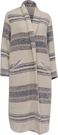 Isabel Marant Etoile Faby Coat in Cream Acrylic
