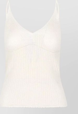 Isabel Marant silk knit long-sleeve top