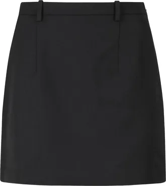 Anine Bing Livy Skirt - Skirts - Mujer - Negro - 2XS