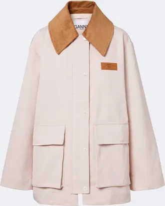 Ganni Giacca in canvas