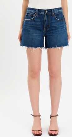 Daze Crossroads Cutoff Denim Shorts in Currents at Nordstrom, Size 29