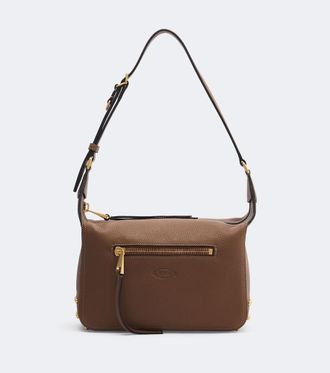 Tod's Metal Dots Mini leather shoulder bag