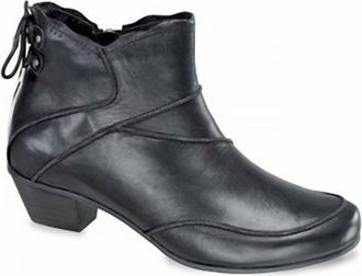 Aetrex Womens Samantha Ankle Boot In Black