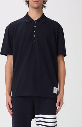 Thom Browne Polo in cotone 4-Bar Thom Browne