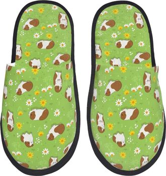 Generic Guinea Pigs Women Men House Slippers Cosy House Shoes Warm Sliders For Winter Outdoor Indoor M