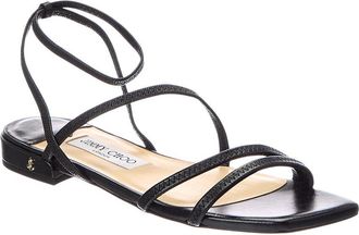 Jimmy Choo London Nori Leather Sandal