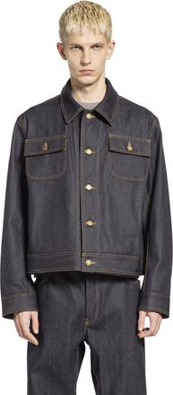 Thom Browne Utility Jacket in Japanese Selvedge Denim