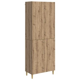 vidaXL Juego De Armarios 2 Uds. Roble Artisan Madera De Ingenier&iacute;a Vidaxl