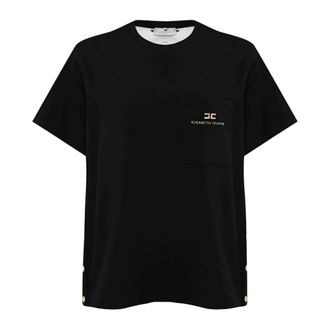 Elisabetta Franchi Dames, Tops, Zwart, Maat: S