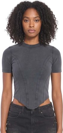 Balenciaga Grey Crew Neck T-Shirt