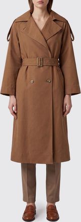 Herno Trench monopetto al ginocchio in misto cotone idrorepellente con cintura