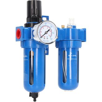 OEM Regulador Y Lubricador De Filtro De Aleaci&oacute;n De Zinc De Alta Dureza, Compresor De Aire De 2 Etapas, Separador De Agua Npt De 1/2 Pulgada