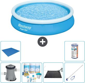 Bestway Piscina Bestway Fast Set Redonda - 366x76 Cm - 8-piezas S22019