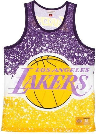Mitchell & Ness NBA Jumbotron Tank Top Lakers Edition - Heren - Fitness - Veelkleurig - XL - Polyester - Fitness
