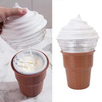 Infinite M&aacute;quina Para Hacer Helados Caseros, Sorbetes Y Yogur Helado - Fabricada Con Materiales Abs Y Pp Seguros - Conexi&oacute;n Usb De 5 V - Versi&oacute;n Para Principia