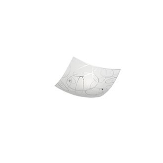 Trio Leuchten Trio Lighting - L&aacute;mpara De Techo Spirelli Ceiling Light Large Attack E27 En Vidrio Blanco Color 604400101