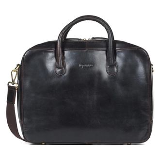 Howard London Borsa porta PC Wilfred - - Bags - Uomo - Marrone - ONE SIZE