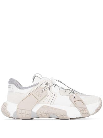 Valentino Garavani VLTN Wod sneakers - men - Calf Leather/Suede/Polyester/Rubber/Rubber/Bos Taurus/Polyester/Polyurethane/Polyamide - 39 - White