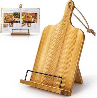 OEM Soporte De Madera Para Libros De Cocina - Marr&oacute;n