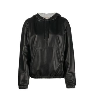 Saint Laurent Leder -Top