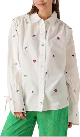 Refined Department Refined Department, Overhemden, Dames, Wit, M, Elegante Witte Lara Blouse
