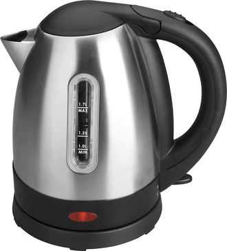 Lacor 69277 - Hervidor Agua El&eacute;ctrico 1.7l - 2400w Ventana Visualizador De Nivel De Agua. Filtro Extra&iacute;ble Y Lavable