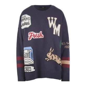 Max Mara Intarsia Wool Jumper