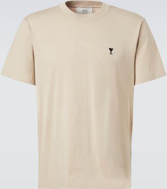 Ami T-shirt in jersey di cotone