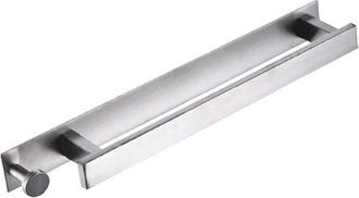 OEM Toallero Autoadhesivo Para Invitados - Acero Inoxidable - 40 Cm - No Requiere Taladrar - Ideal Para Ba&ntilde;os Y Cocinas - Plateado