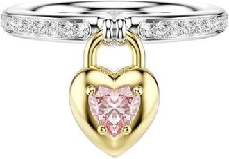 Swarovski Idyllia Motif Ring - Dames - Ringen - Veelkleurig - 55 MM - Accessoires