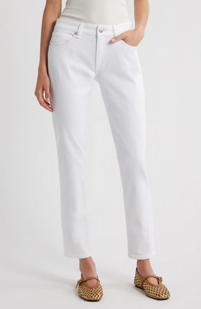 Rag & Bone Dre Slim Boyfriend Jeans in Optic White at Nordstrom, Size 25