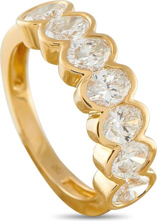 Luxury Bazaar 18K Yellow Gold 1.95ct Diamond Ring ALR-20805-Y