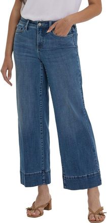 NYDJ Petite Teresa Stillwater Lake Wide Leg Jean